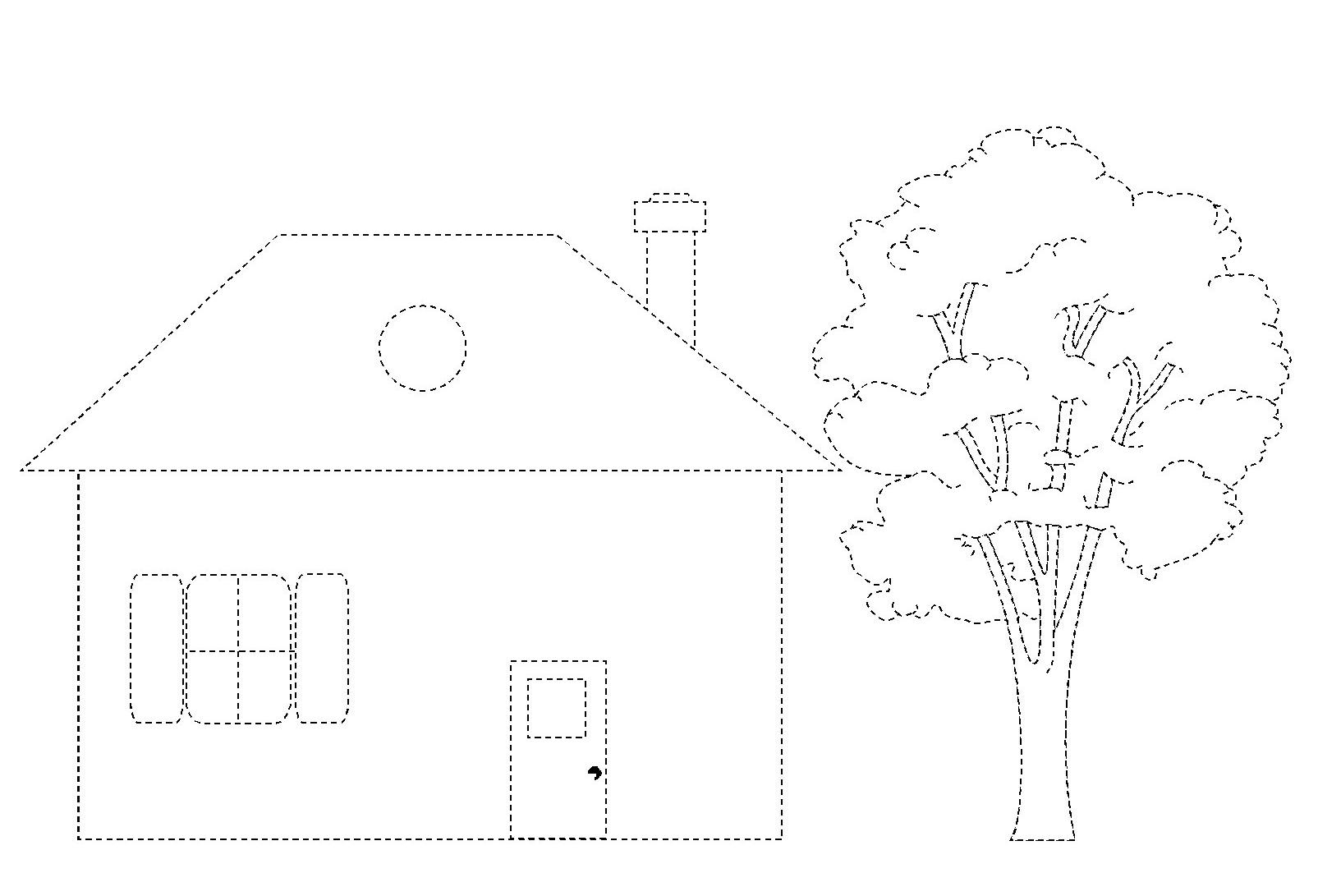 Domy i mieszkania kolorowanki